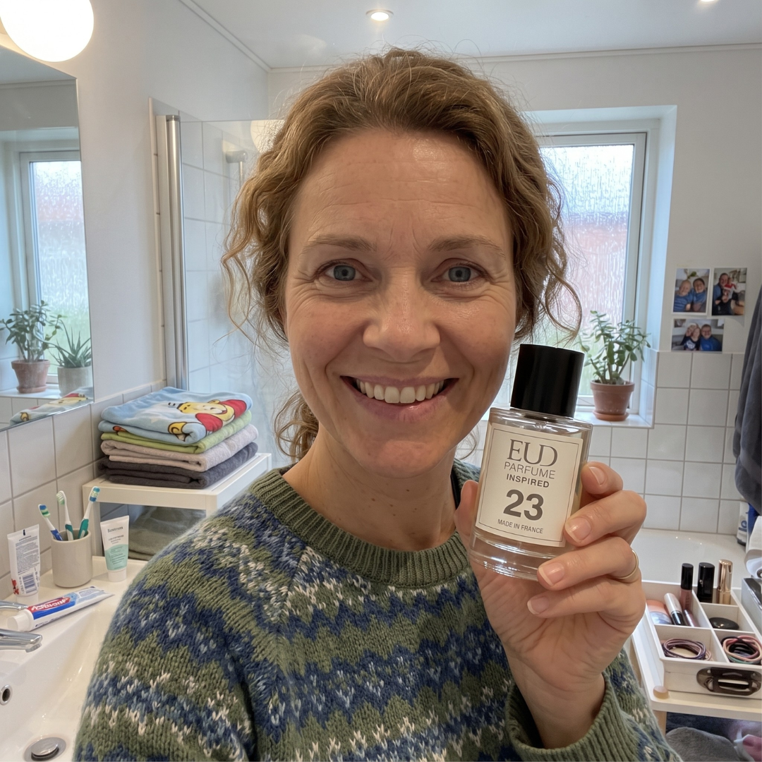 Glad kunde med EUD Parfume Inspired No. 23
